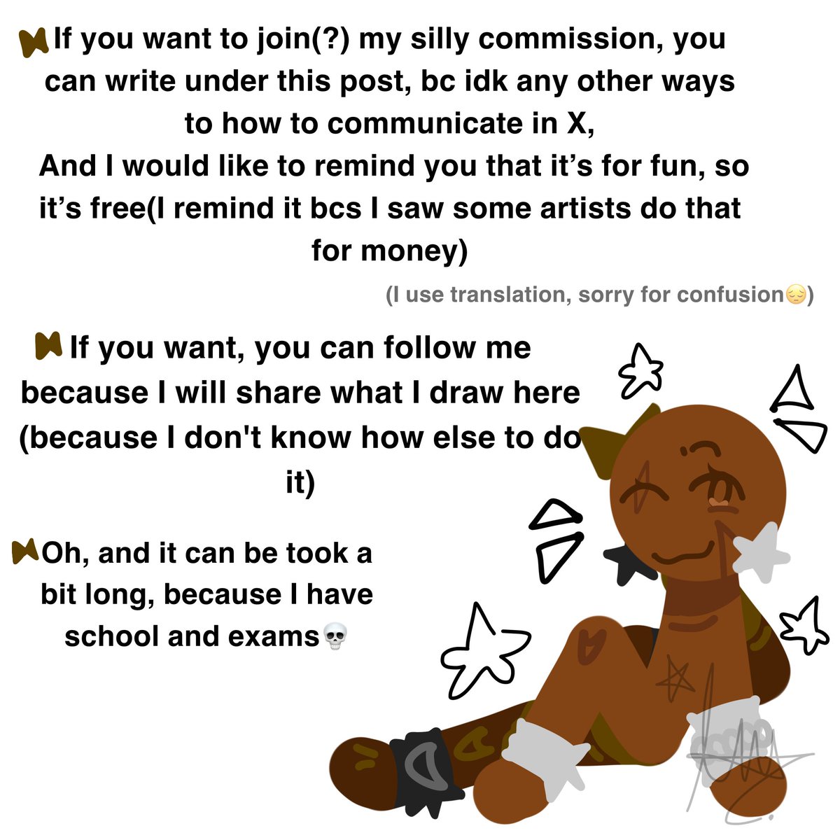 ShineTheRobot's tweet image. Now on, I OPENED IT YAYAY 
I just do it bc I wanna do something for my brownies(it’s you, yep I’m gonna call my followers like this👍) 
#alanbecker