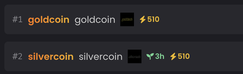 Incredible feat within the first hours of bonding 💥

👥 2,289 holders 
🏆 Top #2 DEX pair 
⚡️ 410x boosts already 
🔥 24M burned  more incoming 💨

Website’s cooked silvercoin.fun 

GOLDEN TICKER UNLOCKED - SEND IT HIGHER 🚀

$Silvercoin