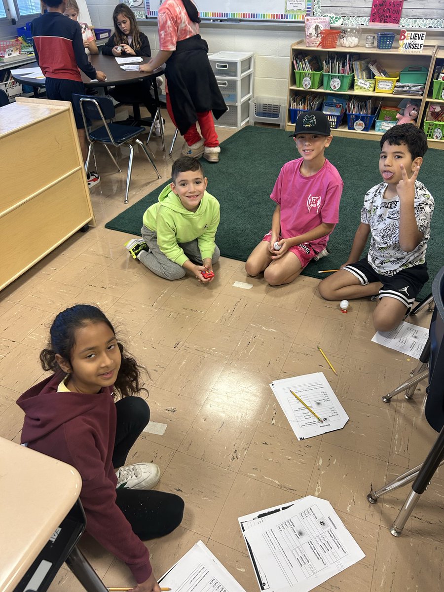 This week, we completed a lab called “How Fast Can It Move?” We tested a wind-up toy &amp; a golf ball to see which object could move the fastest. Students put their knowledge of force and motion to the test as they compared speeds, and made predictions. Science rocks! <a href="/SEM_Dalers/">SEM Dalers</a>