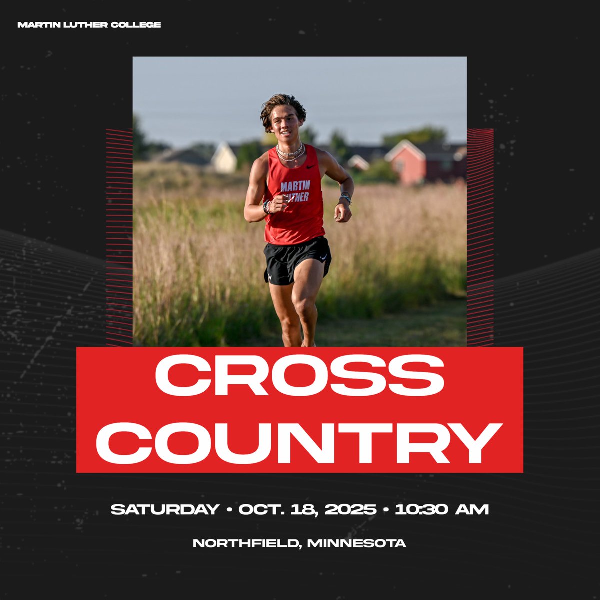 Knights run to Northfield, Minnesota, for races starting at 10:30 AM.

Visit mlcknights.com for any other information.

#goknights #knightsXC