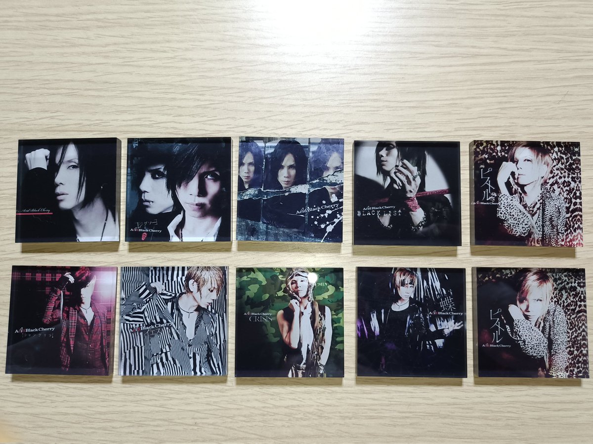 acid black cherryアクリルマグネットB シークレット 蝶 グッズ acid