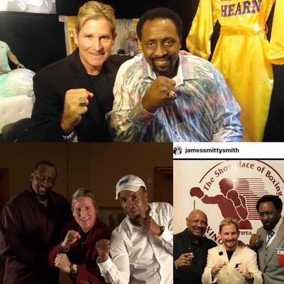 James Smitty Smith (@smittyboxing) on Twitter photo Happy Birthday <a href="/BoxingHall/">Boxing Hall of Fame</a> er @thomashitmanhearns. #happybirthdaychamp #thomashitmanhearns #sugarrayleonard #marvelousmarvinhagler #inthiscornerwithjamessmith #internationalboxinghalloffame #ibhofhost #nvbhof #flbhof #titleboxing #wbcboxing Happy Birthday <a href="/BoxingHall/">Boxing Hall of Fame</a> er @thomashitmanhearns. #happybirthdaychamp #thomashitmanhearns #sugarrayleonard #marvelousmarvinhagler #inthiscornerwithjamessmith #internationalboxinghalloffame #ibhofhost #nvbhof #flbhof #titleboxing #wbcboxing