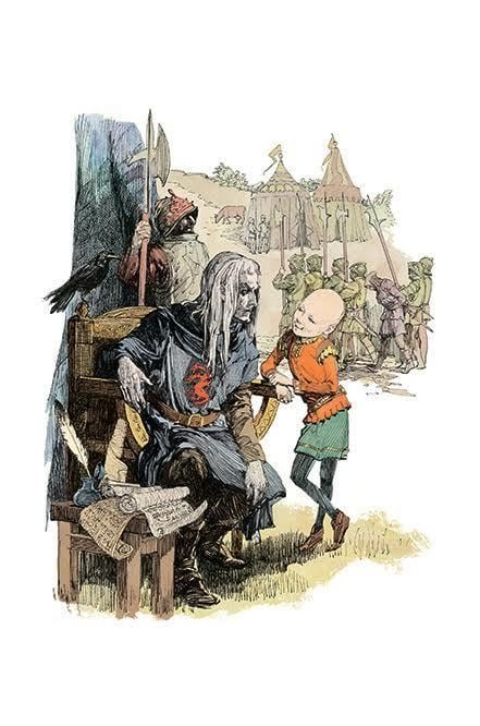 I love how Bloodraven is built up throughout the second and third novellas as this spooky intimidating puppetmaster but when he actually shows up Egg is just like “hey cousin we need some money real quick”