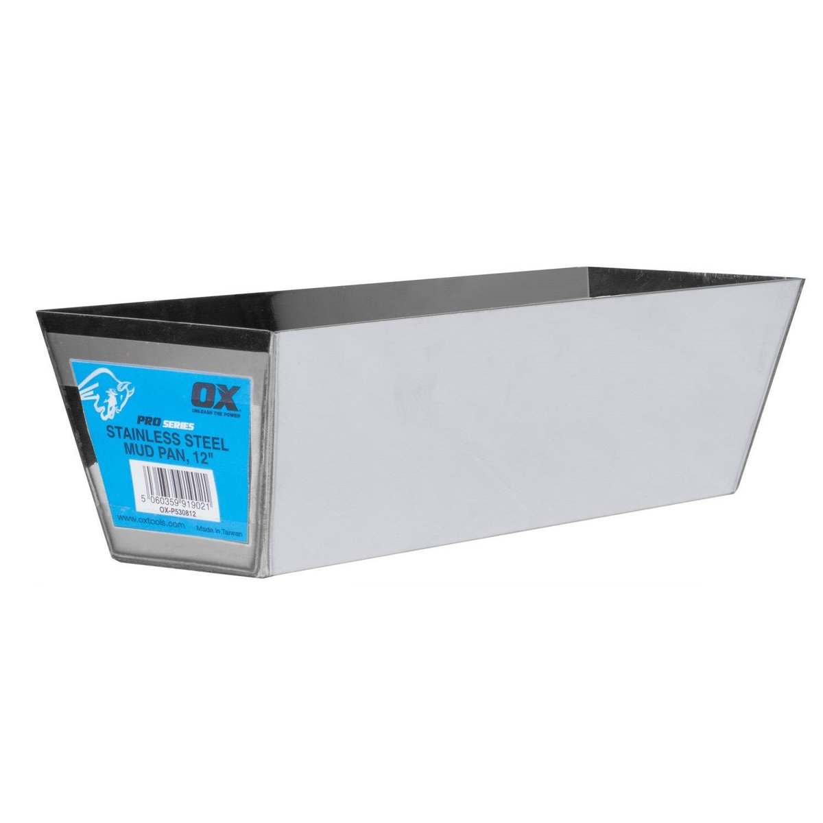 #Hardscape #ToolOfTheDay: Stainless Steel Mud Pans - 12 or 14 Inch - Ox Tools | carbourtools.com/products/ox-12… | #HardscapeTools #LandscapingTools #ProTools