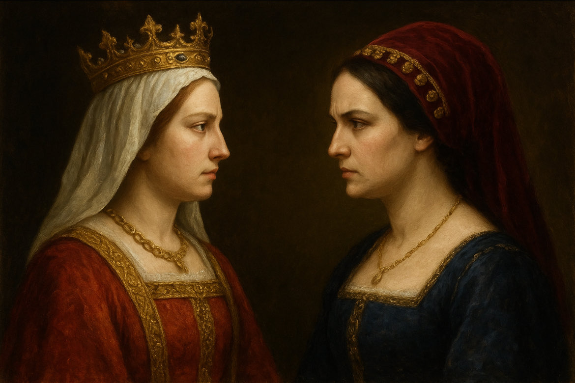 Isabel1_Ex's tweet photo. Juana la Beltraneja se autoproclama heredera de Castilla. El reino se divide y la guerra es inevitable. Cada decisión que tome marcará el futuro de nuestra tierra. ⚔️ #GuerraDeSucesión #JuanaLaBeltraneja #historiaExtremadura @Beltraneja_ex https://t.co/sCCNgNK9QZ
