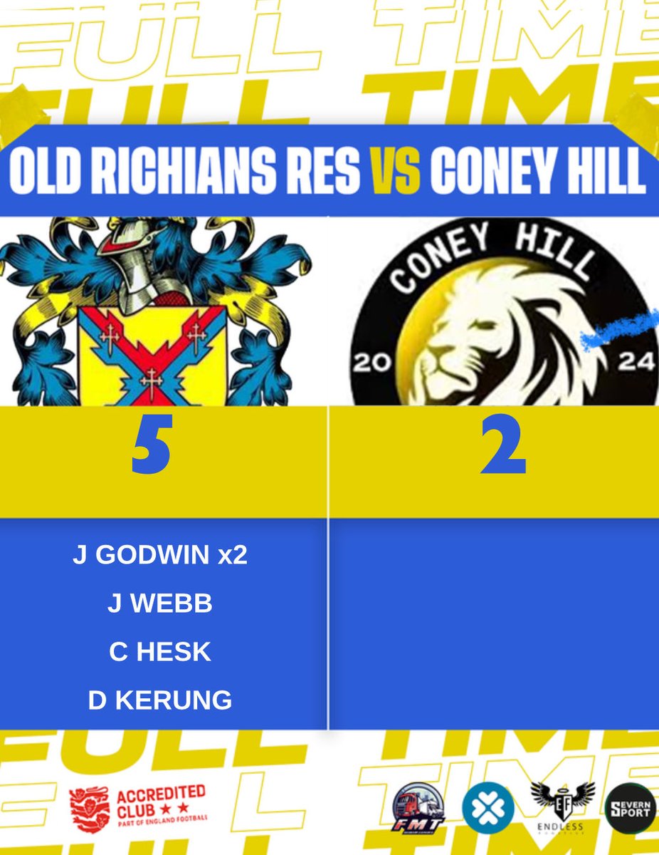 Old Richians AFC (@oldrichiansafc) on Twitter photo 6 Point Saturday!
1sts bring home the points with a hard earn’t 3 points away at <a href="/fcminch/">Minchinhampton FC</a> .Game of the season contender with end to end action all game, great saves and posts being hit.
Reserves run wild against Coney Hill and a deserved victory.
🔵🟡 6 Point Saturday!
1sts bring home the points with a hard earn’t 3 points away at <a href="/fcminch/">Minchinhampton FC</a> .Game of the season contender with end to end action all game, great saves and posts being hit.
Reserves run wild against Coney Hill and a deserved victory.
🔵🟡