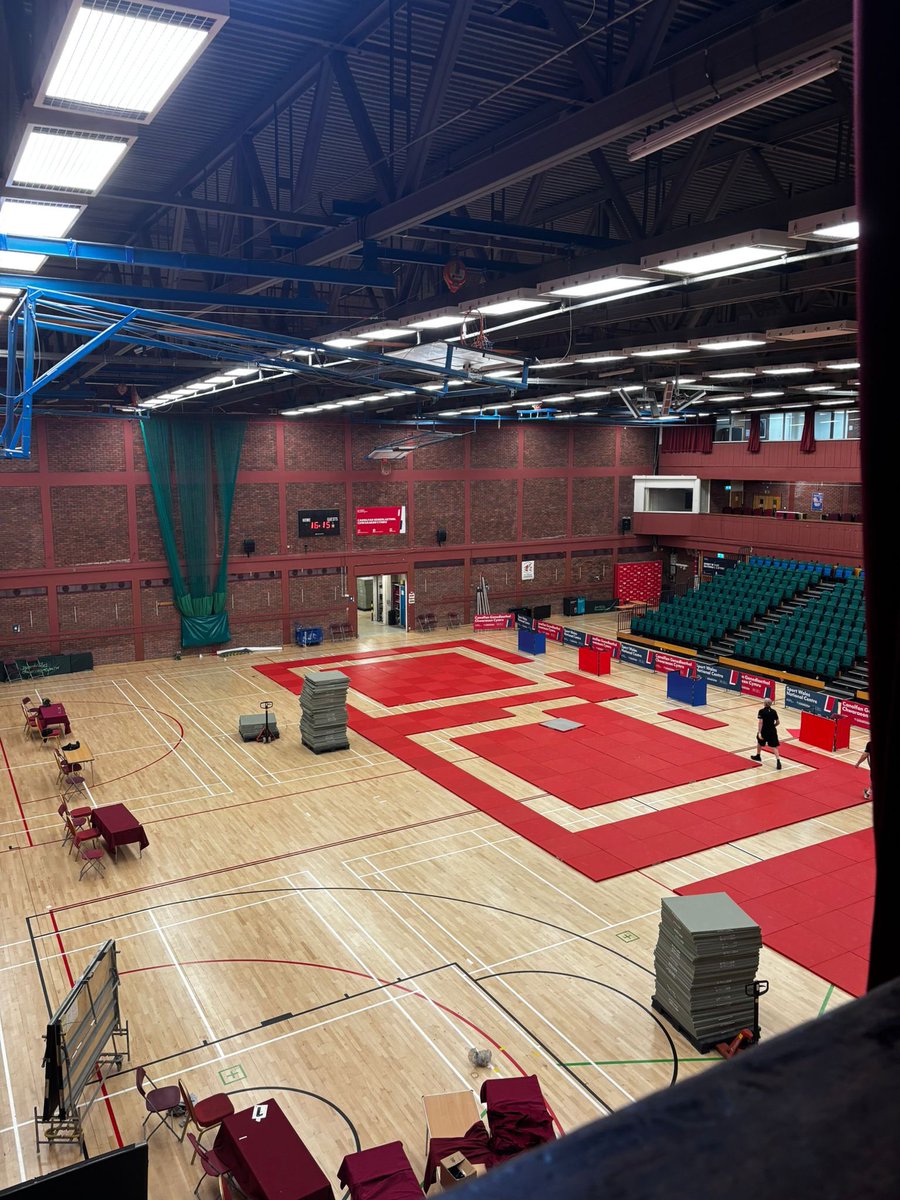 All the best to Laksh, who is helping setup and then officiating at the Welsh Judo Association closed tomorrow.