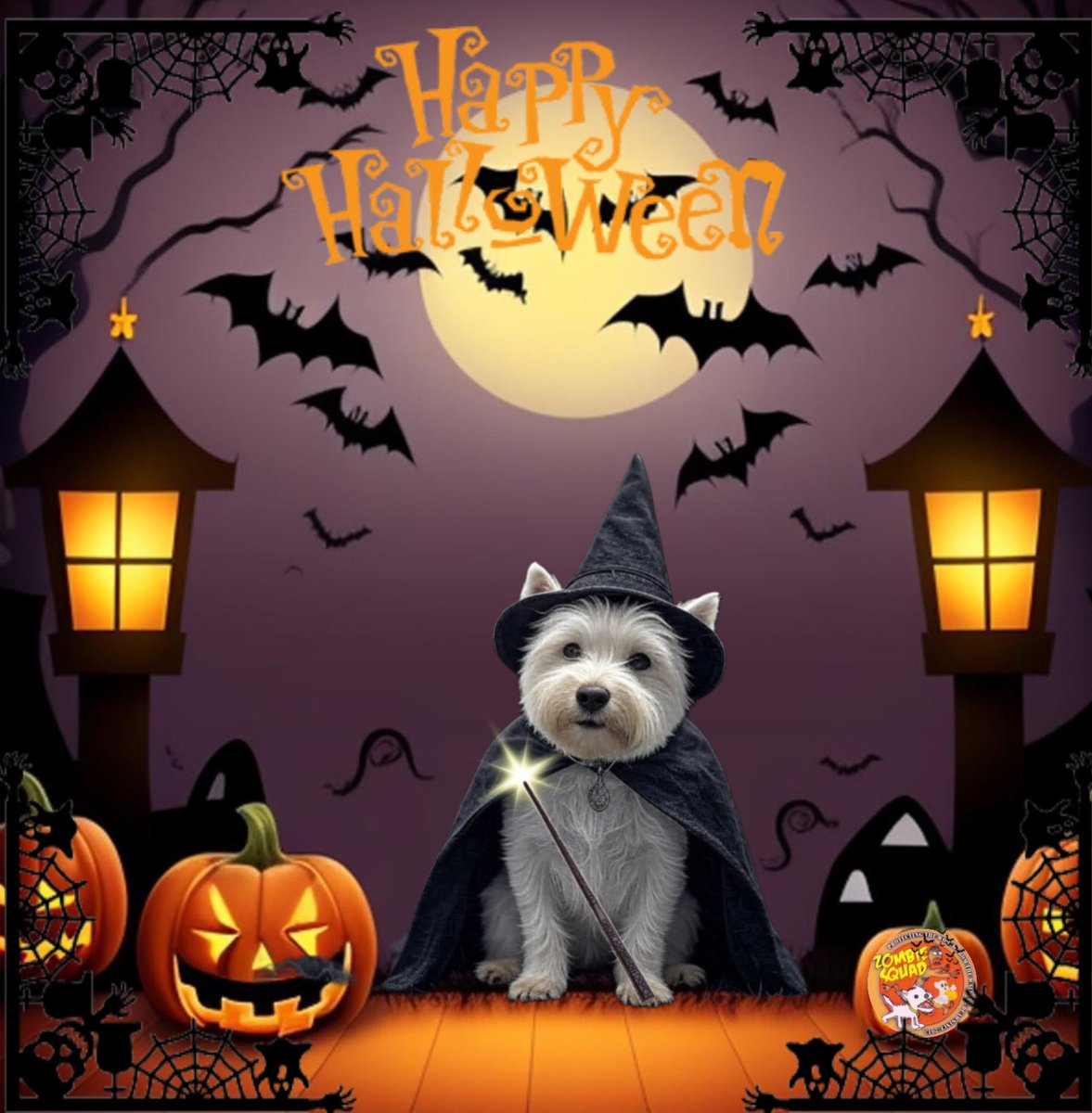 McgregorWestie's tweet image. So egsited. Got me Halloween costume from #zshq. Me luvs it