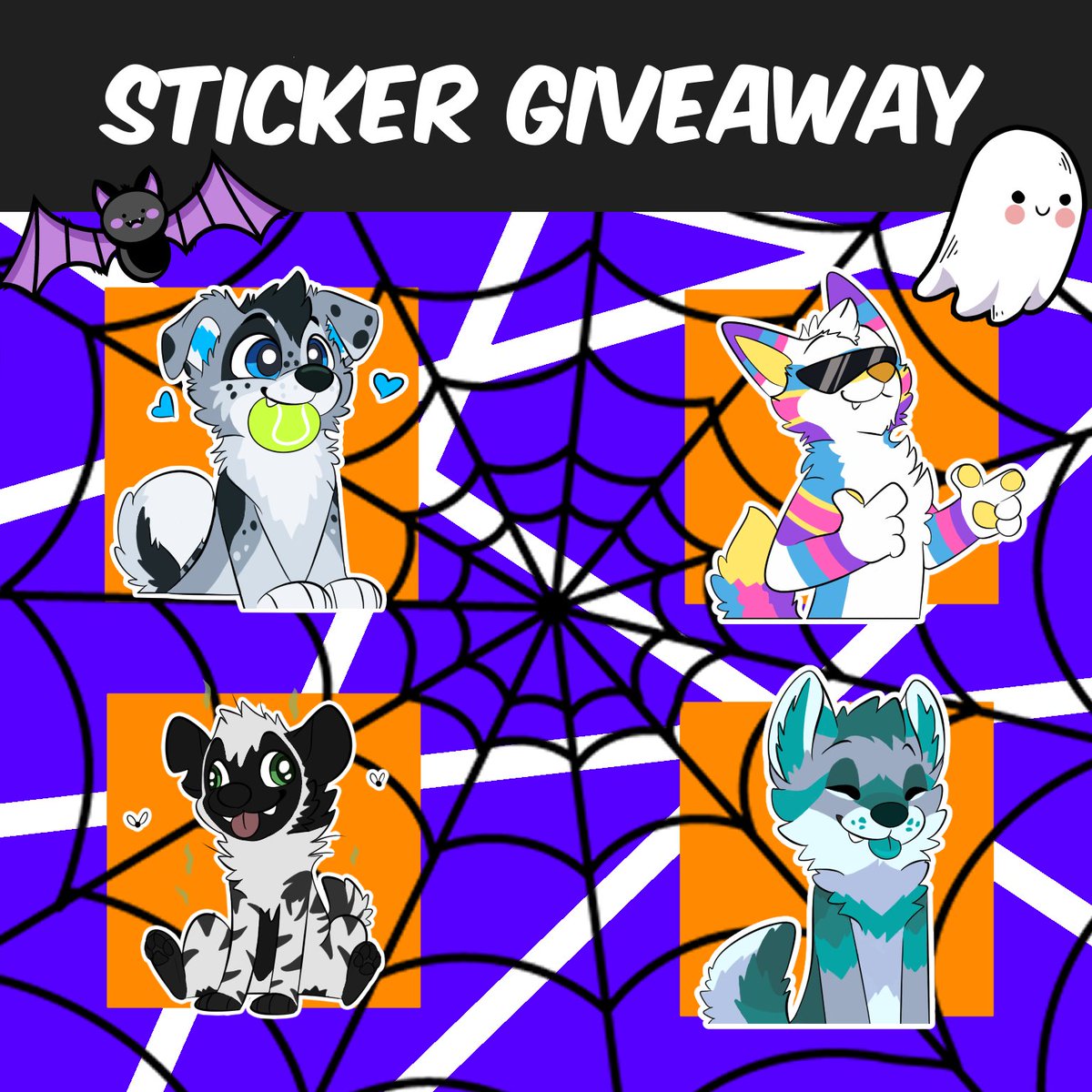Spooky Month Giveaway Part 2!!! 🎃

Win 3-5 free stickers of your fursona!

Lineart by @/LordPulex
Coloring by @/CrumbFur

💙 Follow
💙 Like + Repost
💙 Comment ref or spooky memes

Raffle ends on October 24th!