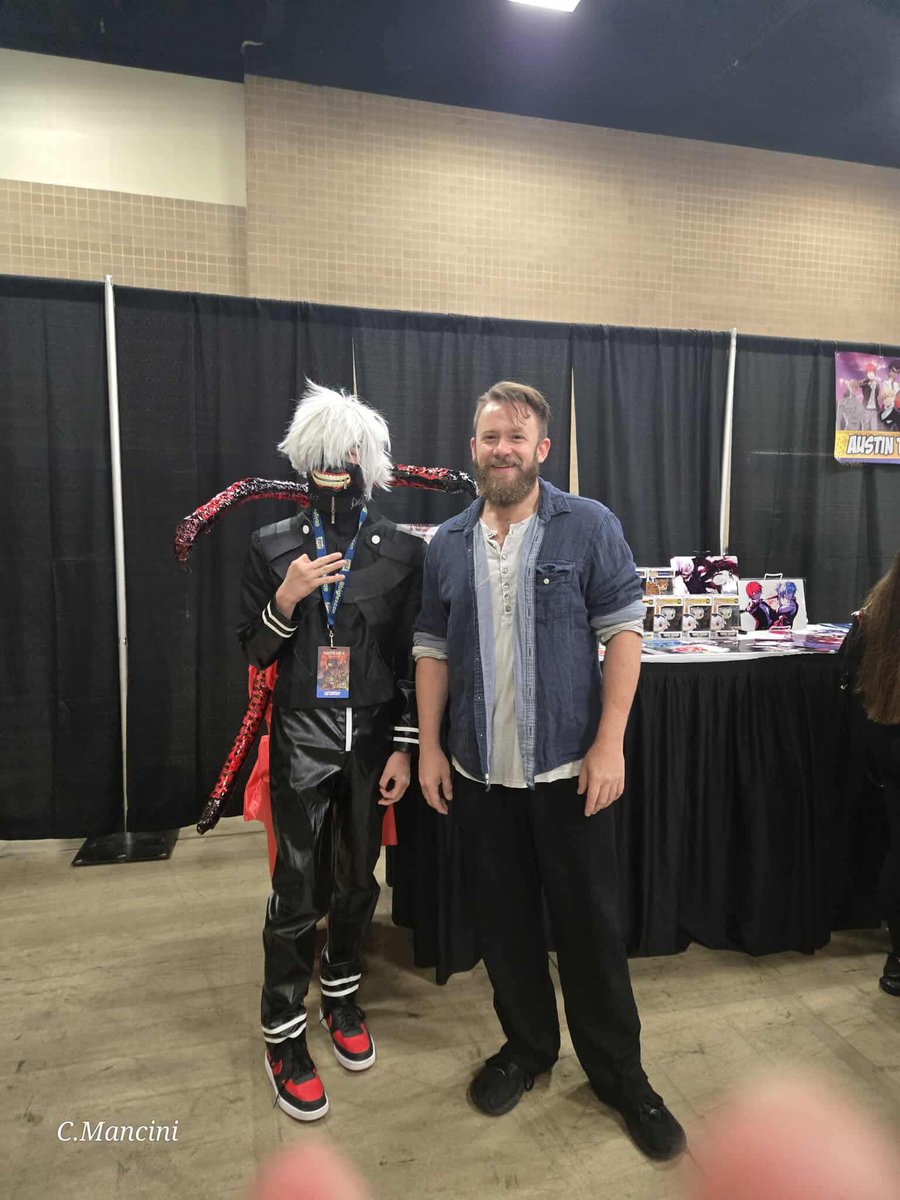Level Up Entertainment VO (@levelupvo) on Twitter photo Come out to <a href="/bigtexcon/">Big Texas Comicon</a> to meet <a href="/austintindle/">Austin Tindle</a> the voice of your favorite ghoul #KenKaneki #TokyoGhoul today and tomorrow. Don’t forget to get a signed Funko. Come out to <a href="/bigtexcon/">Big Texas Comicon</a> to meet <a href="/austintindle/">Austin Tindle</a> the voice of your favorite ghoul #KenKaneki #TokyoGhoul today and tomorrow. Don’t forget to get a signed Funko.