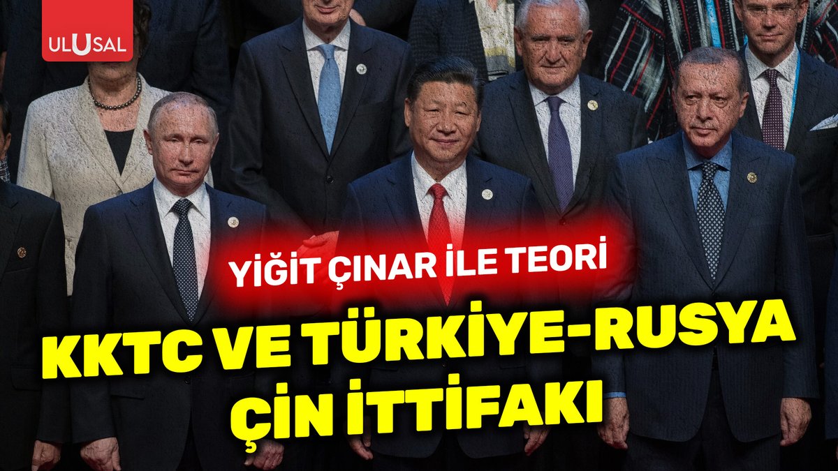 💢KKTC ve Türkiye Rusya Çin ittifakı 

⚫️Yiğit Çınar (<a href="/yigitcinar_/">Yiğit Çınar</a>) ile Teori başladı

Konuklar:
- Vatan Partisi Genel Başkan Yardımcısı Serdar Üsküplü (<a href="/uskupluserdar/">Serdar Üsküplü</a>)
- Siyaset Bilimci Umur Tugay Yücel (<a href="/umur_tugay/">Umur Tugay Yücel</a>)

🔴youtube.com/live/wP7OJAood…