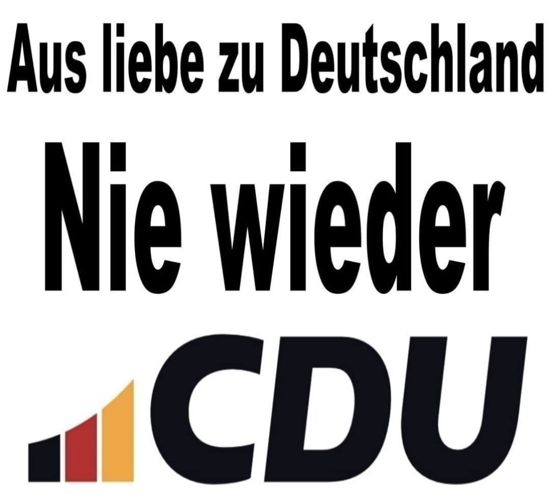 Kat.Ja! 🦋 (@karue71) on Twitter photo <a href="/SteinbachErika/">Erika Steinbach</a> <a href="/HeinzWexel/">Heinz Wexel</a> <a href="/_FriedrichMerz/">Friedrich Merz</a> Die Frau Merkel hat in einem Interview mal gesagt, sie sei im Herzen Sozialdemokratin.
(Welches Herz???)
Sie hat per Handstreich die CDU auf links gedreht und keiner traut sich, aufzumucken. #Loser 👎 <a href="/SteinbachErika/">Erika Steinbach</a> <a href="/HeinzWexel/">Heinz Wexel</a> <a href="/_FriedrichMerz/">Friedrich Merz</a> Die Frau Merkel hat in einem Interview mal gesagt, sie sei im Herzen Sozialdemokratin.
(Welches Herz???)
Sie hat per Handstreich die CDU auf links gedreht und keiner traut sich, aufzumucken. #Loser 👎