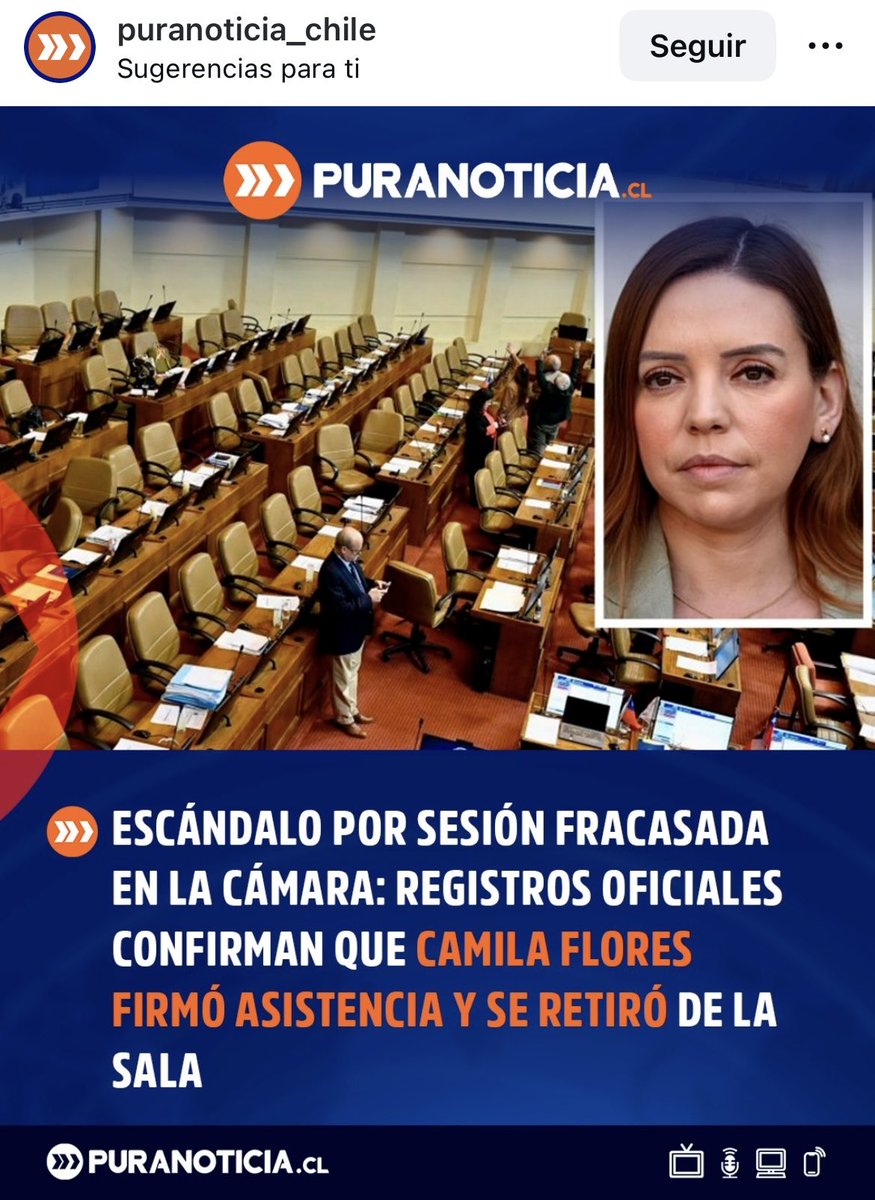 SGF76717518's tweet photo. @BotCheckerCL Acá tenemos una parásito mentirosa de Camila Flores🙄 está en tus manos sacar a estas sanguijuelas del estado https://t.co/uq5rrG12gH
