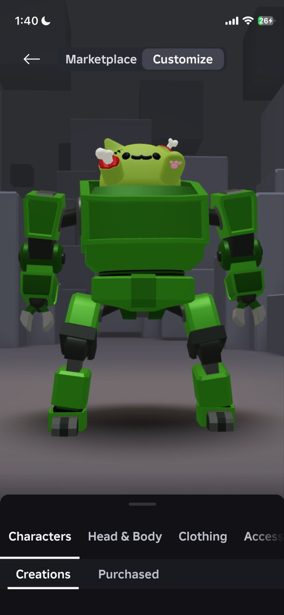 Tropically984's tweet photo. @FischOnROBLOX Cool cat zombie. User: Bendymen984 https://t.co/qwLEWpefBH