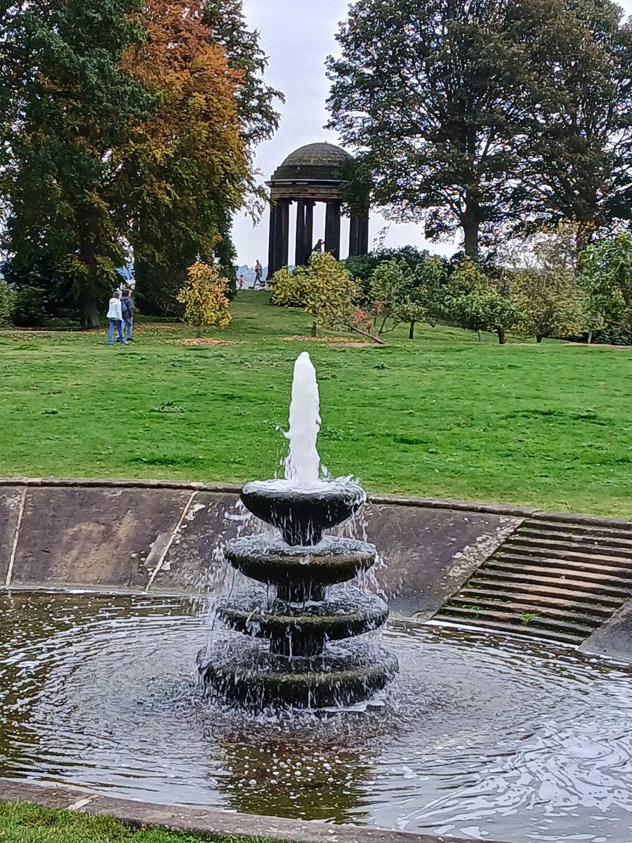 Today we went to Wentworth Woodhouse to see the house.  They are trying to raise quite a few million to preserve it.  It will look wonderful once finished.  We had tea in the library,  which felt like we were in some fancy hotel lol. We also did Wentworth Garden Centre. X