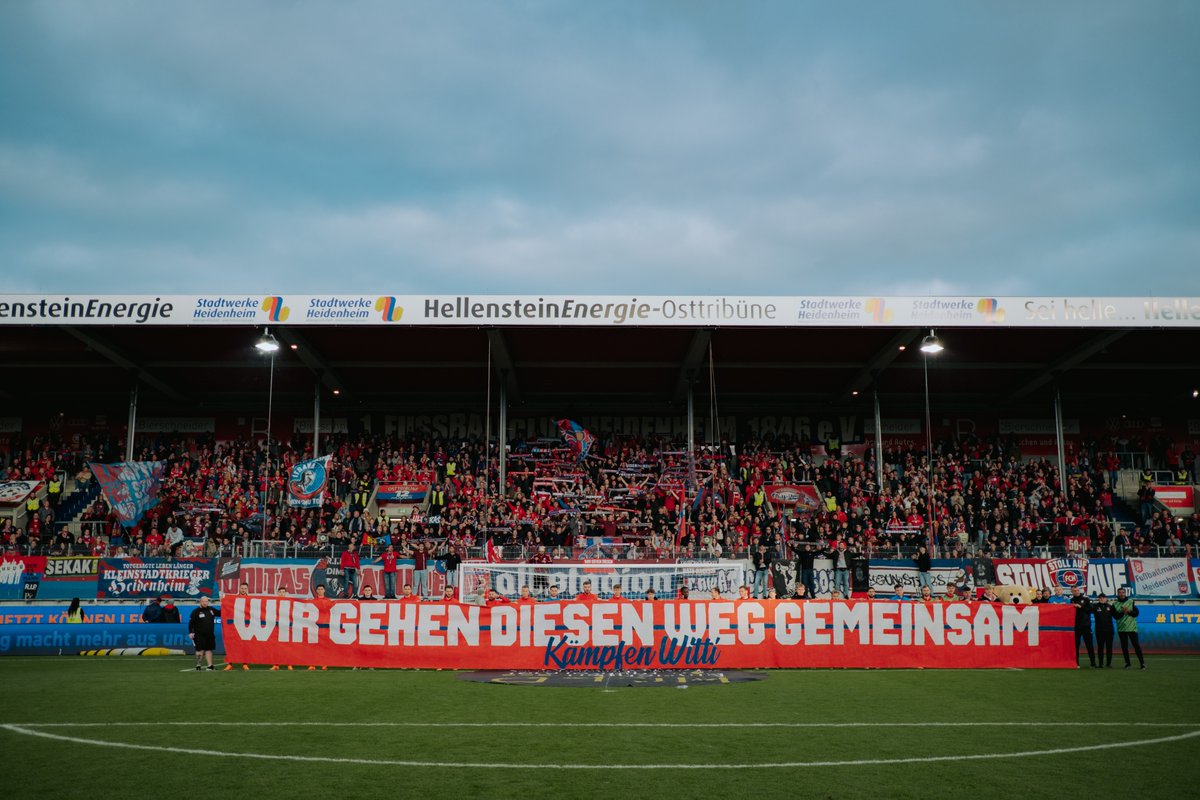 KÄMPFEN, WITTI – Wir gehen diesen Weg gemeinsam! 

🔴🔵 #NurDerFCH