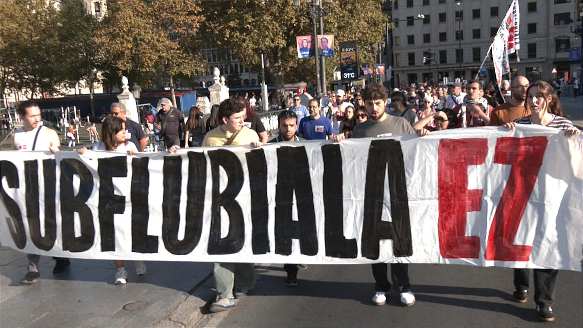 Itsasadarraren azpiko tunelaren proiektua gelditzea eskatu dute Bilbon, "ekozida eta antisoziala" dela arrazoituta orain.eus/eu/aktualitate…