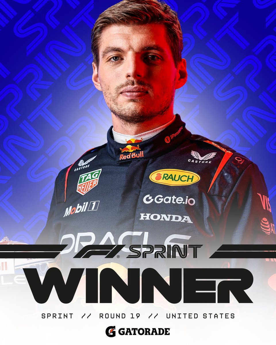 stappuccino's tweet image. &quot;what makes you so good at sprint races&quot;

&quot;probably the fact that i hate them&quot; - max verstappen