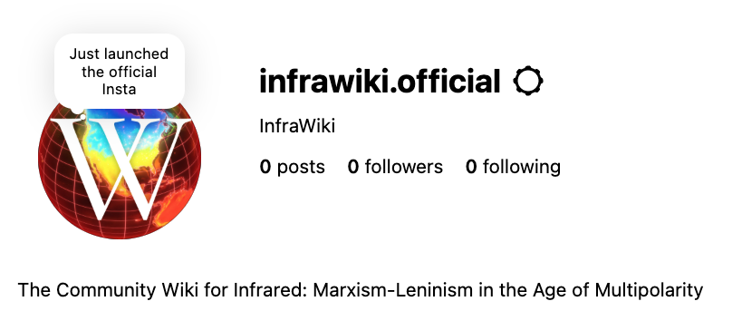 InfraWiki's tweet photo. InfraWiki has just launched our OFFICIAL INSTAGRAM ACCOUNT!

Give us a follow 👉 https://t.co/2BjG9SPAtD https://t.co/vaxxvTDZCi
