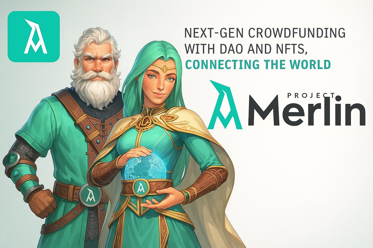SkaseXYZ's tweet image. Just saw @ProjectMerlinio an initiative that’s turning heads, and for good reason 🎙️
@ProjectMerlinio from “Merlinio” evokes magic, transformation and also bridging innovation + creativity.
It offers a platform for collaboration, growth, and visibility for participants.
Key…