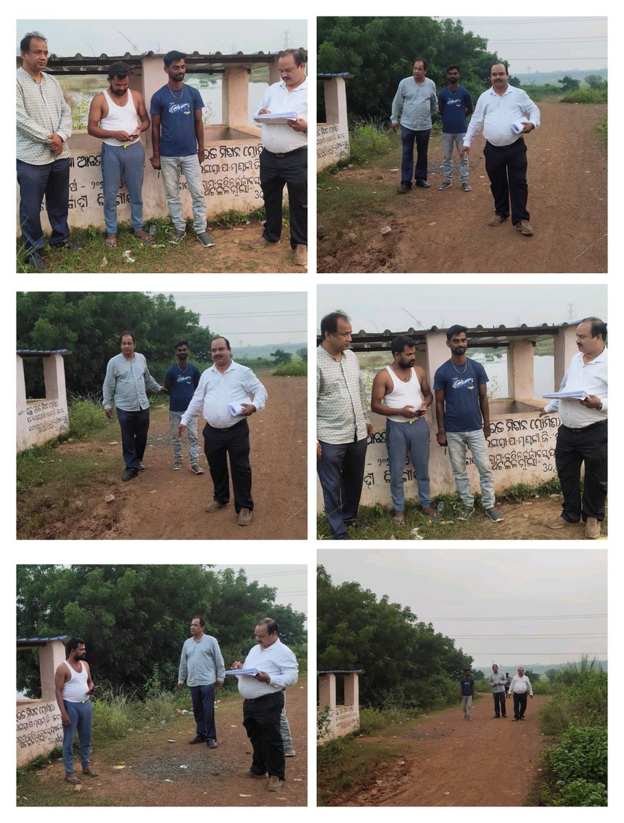 Physical assessment #ODF Plus assets and interaction with local people regarding Functionality #SBM-G at Mundali, Baranga by DSCs &amp; Team, DWSM, ZP #Cuttack. 
<a href="/PRDeptOdisha/">Panchayati Raj and Drinking Water Department</a> @SwachhBharat <a href="/CuttackDM/">DM Cuttack</a>
