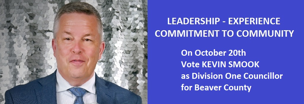 kevinsmook's tweet image. It&apos;s the final weekend of campaigning in the 2025 municipal election.  I&apos;m asking for your vote as Councillor for Division One in Beaver County.  Please contact me at 780-995-9339 if you would like to talk.  I&apos;ve included an recent interview with the Tofield Mercury in this post.