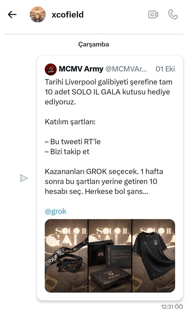 Arkadaşlar sizden rica lütfen bu hesabı şikayet eder misiniz? Lütfen gören herkes bu sahte çekilişi yapıp sonra tiwiti silip kullanıcı adını değiştiren bu sahtekarı şikayet etsin. #İBFKvGS <a href="/xco1905/">xcofield</a> <a href="/gshukukcularder/">Galatasaraylı Hukukçular Derneği</a>