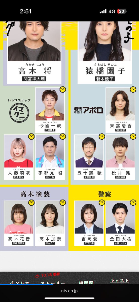 今國一成と東雲晴香のポスター写真にある小学生時代の写真、後ろに映ってる学校？同じ学校っぽくない？
レトロスナックイマクニが徒歩圏内にあるのはいろいろ調査・観察するためかな。
ということで2話を見ての犯人は今國と東雲もしくはイマクニスタッフの丸藤萌歌の3人と予想🤔

#良いこと悪いこと