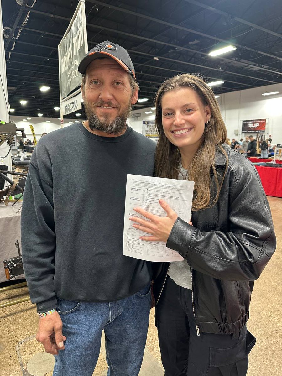 Mallory Stowell (@mallorystowell2) on Twitter photo Brian stopped by the Turning Point booth to show support for Charlie.
Ended up getting him all registered! +1 🔴
Philadelphia gun owner ready to vote!
<a href="/TPAction_/">Turning Point Action</a> Brian stopped by the Turning Point booth to show support for Charlie.
Ended up getting him all registered! +1 🔴
Philadelphia gun owner ready to vote!
<a href="/TPAction_/">Turning Point Action</a>