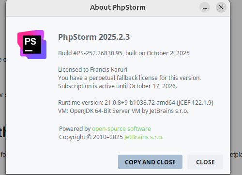 talks_get_real's tweet image. At last...Feels good to be finally home. @phpstorm  for life...