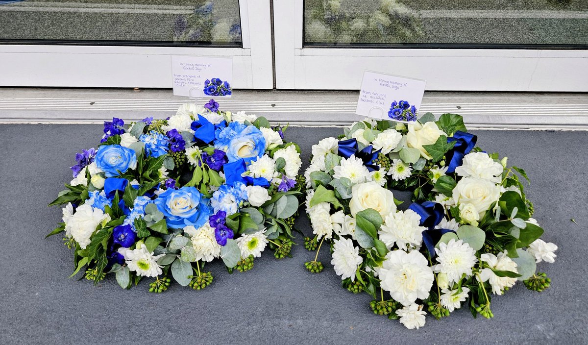 Thanks to everyone at <a href="/QPR/">QPR FC</a>  involved in organising the tributes to Gordon Jago at Loftus Road today. 

A well deserved tribute to a great football man. 

#QPR
#Millwall