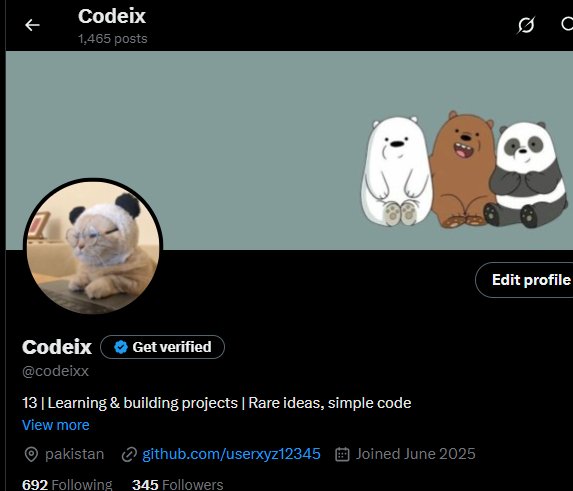 codeixx's tweet image. just changed my pfp again