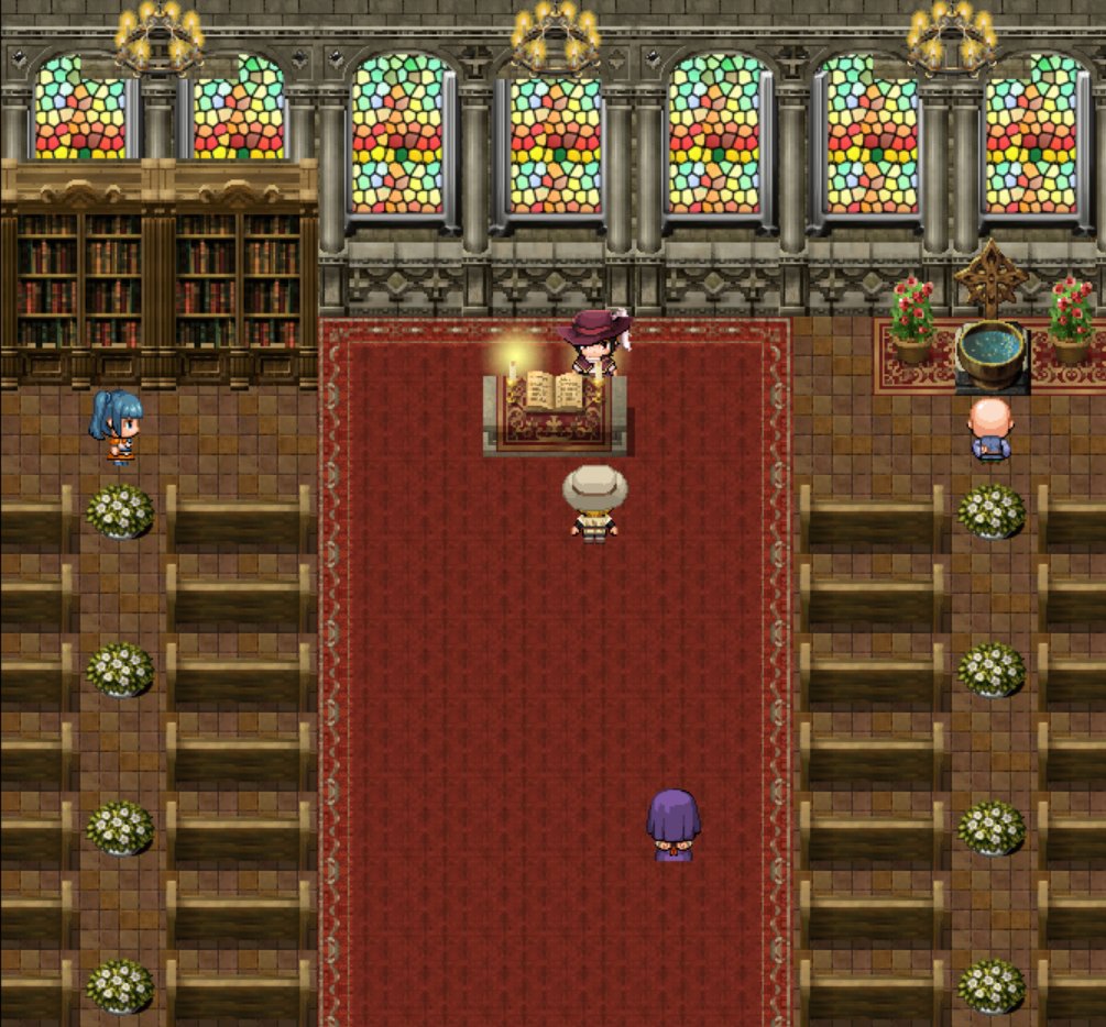 ruidus2000's tweet photo. ⚠⚠PLEASE DON'T TALK TO RUBY⚠⚠
We are really sorry that there is a critical bug we can
t fix at the moment: if you talk to Ruby in the cathedral after finishing the story, the game will crash after you walk out... So please just admire this handsome boi afar. https://t.co/VoQtorlaQH