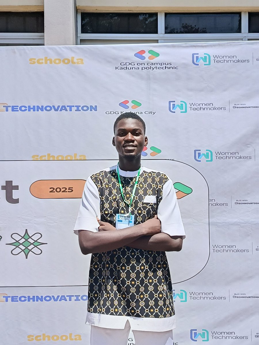 YachamMamman1's tweet image. Day 4
Saturday's are for tech events.
Fired up for good works!
#devfestkaduna25
#30daysofconsistency