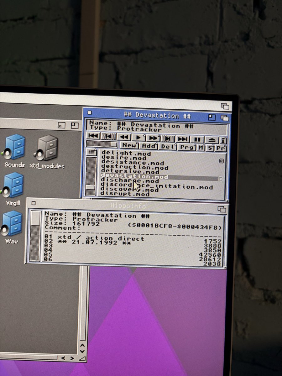 phlvphlv's tweet image. Moduły XTD na Amigę. Kto pamięta ten pamięta!! #amiga #xtd #protracker