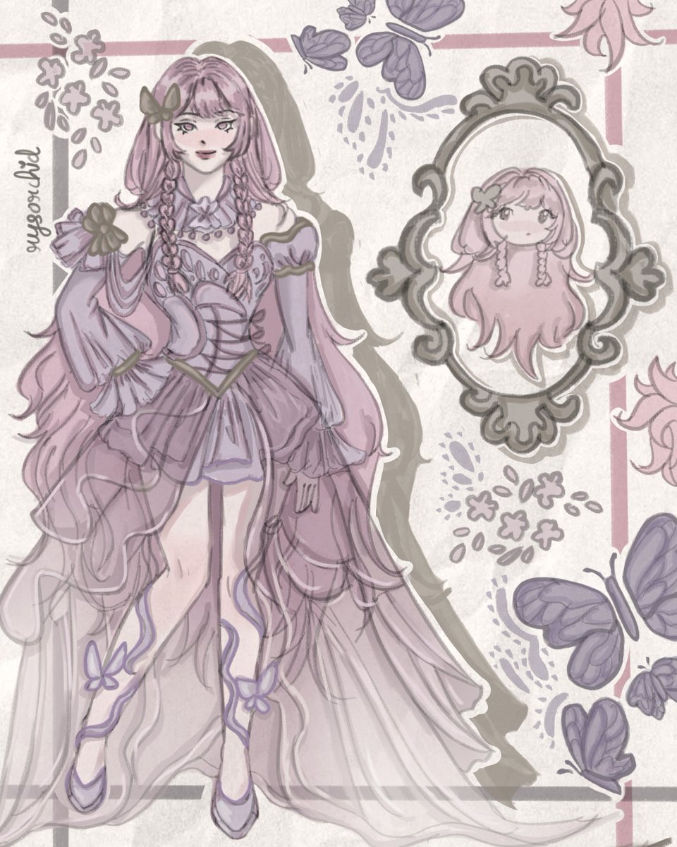 Here it is, my new character reference sheet made by <a href="/rysorchid_/">rys || vgen comms open!!! ||</a> !!!