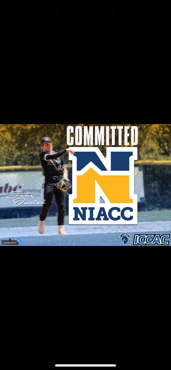 jakedaniel44's tweet image. I am beyond grateful and proud to announce my commitment to North Iowa Area CC to continue my academic and athletic career! I give all praise to my Lord and Savior, my family, my coaches, and my teammates for helping me along the way. @jucoroute @Coach_Brownie16 @PrepBaseballNE