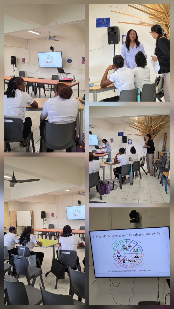 Les étudiantes de BTS Métiers de l’esthétique cosmétique parfumerie du @LPCatayee ont participé à des ateliers sur l’estime de soi et la prise de parole en public avec Mme Sylvie Roldegoise, Coach en éveil du potentiel professionnel des femmes (EQUI-ZOE Coaching). 🫵