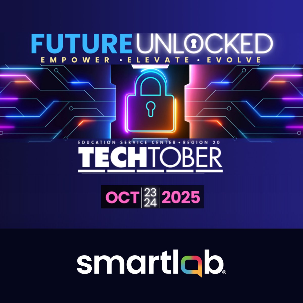 SmartLab_tweets's tweet image. Visit @SmartLab_tweets at the 2025 Techtober Conference on October 23-24 to discover how SmartLab inspires learners to build confidence, explore their passions, and develop their STEM identity through hands-on learning and career-connected curriculum. We're shaping tomorrow’s…