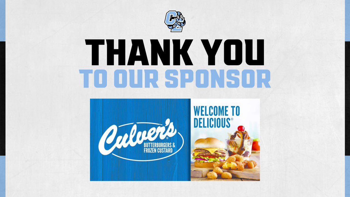 🎉 Welcome to the East High Family, Culver’s!
We’re thrilled to have your support and can’t thank you enough for sponsoring Cheyenne East Athletics. 💙🦅 #T-BirdPride