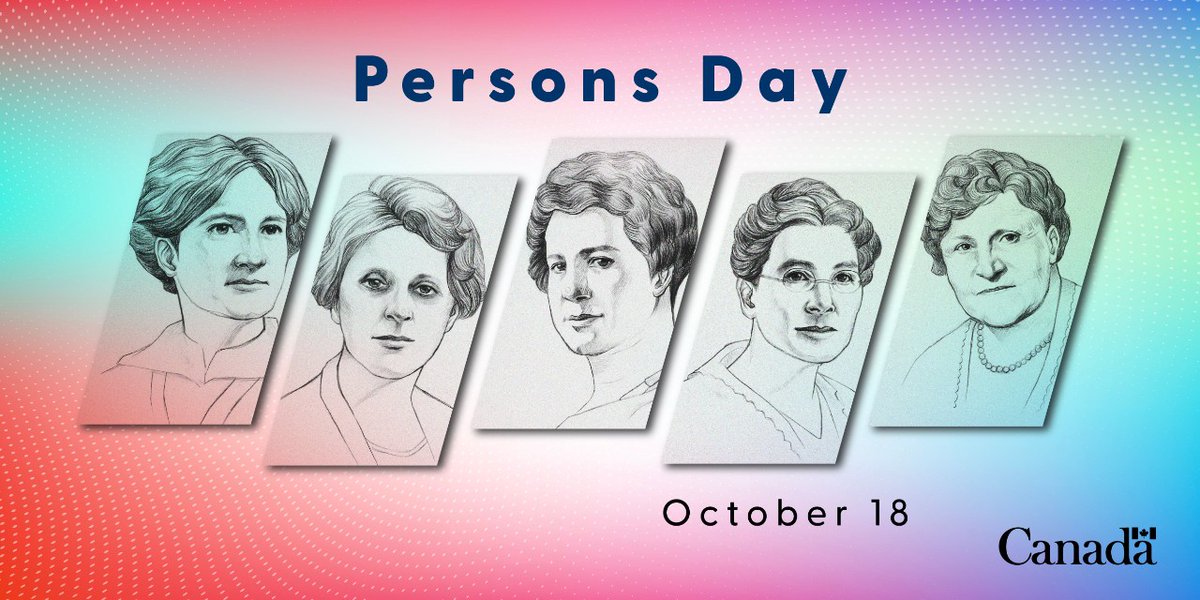 CdnDemocracy's tweet image. Today, we celebrate Persons Day, marking the decision to include women in the legal definition of “persons” - a critical moment for gender equality in Canada. Learn more: canada.ca/en/women-gende… #WHM2025 @WAGE_FEGC