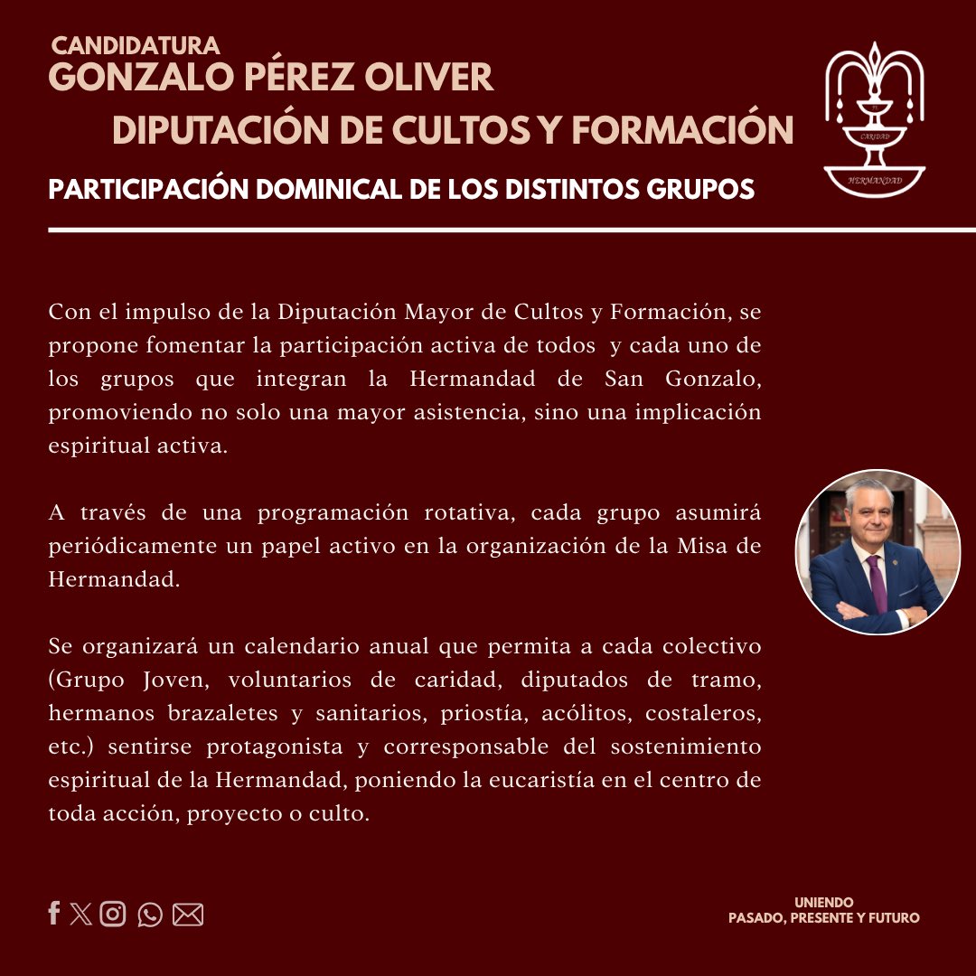 Candidatura Gonzalo Pérez Oliver (@cperezoliver) on Twitter photo 
