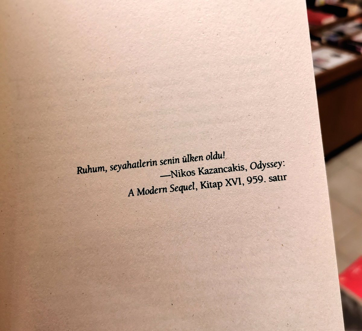 "ruhum, seyahatlerin senin ülken oldu!"

nikos kazancakis.
