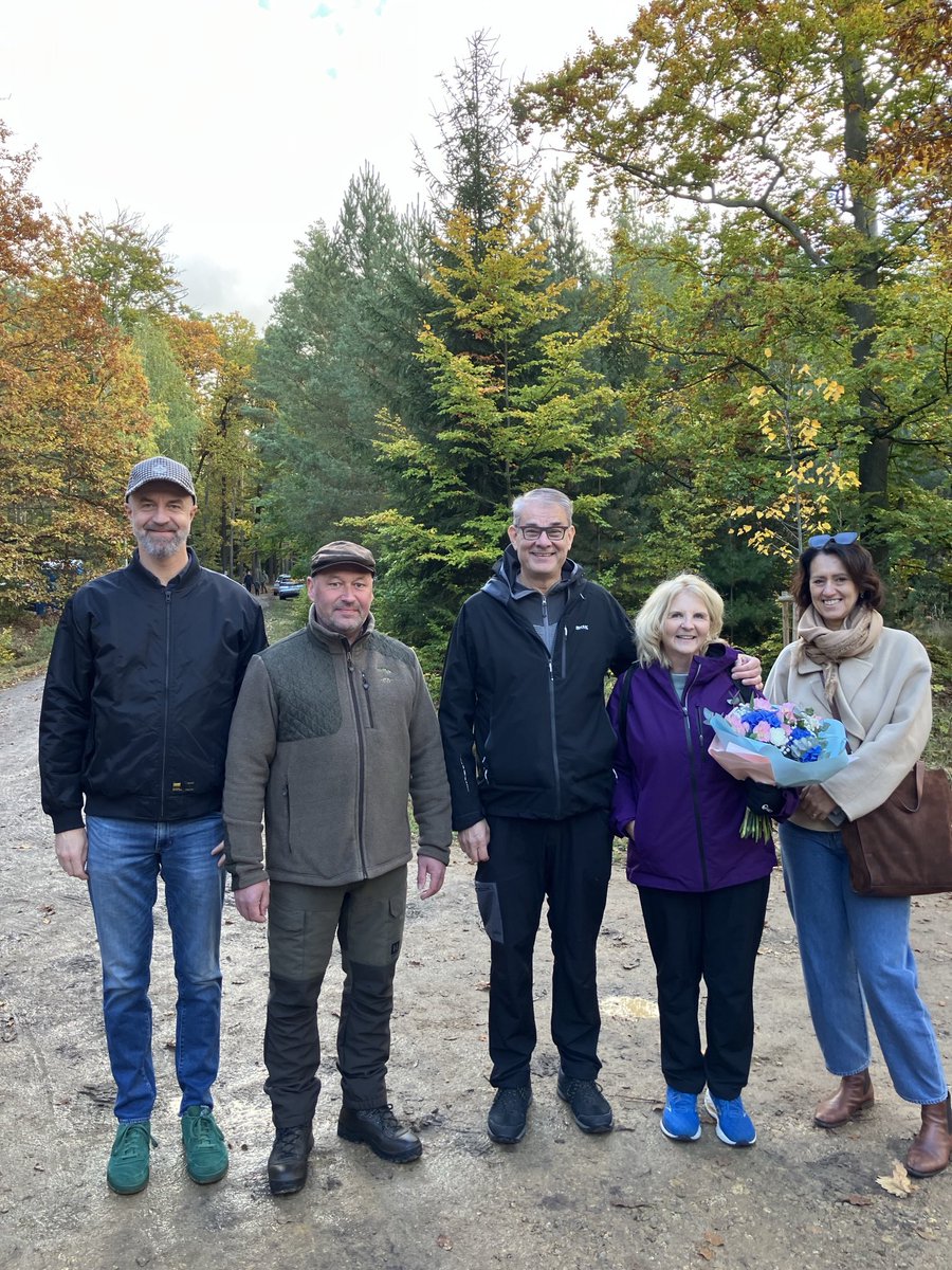 Tuominpa's tweet photo. Wood is the future! Pleasure to be invited to Forests of the New Generations Day by ⁦@LesyCR_⁩ . Sustainable forestry unites 🇫🇮and 🇨🇿. And it was suitable for people with disabilities! Thank you ⁦@SafarikDalibor⁩ and Deputy Mayor ⁦@lineluke1⁩ @FinEmbPra⁩ https://t.co/hm09h3Lqvm
