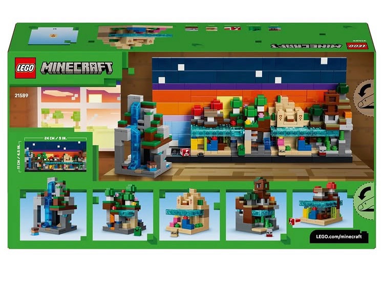 BlogsBrick's tweet photo. Lego Minecraft Mini Biomes first look image, thanks to @lego_minecraft_goat

797 Pieces / $59.99 / 1st Jan 2026

#Lego #Legonews #Legoleaks #Minecraft https://t.co/4bY51XAocA