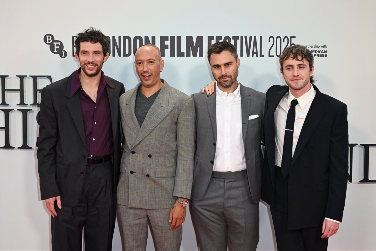 BFI's tweet image. Celebrating every note, every story, and every person who made The History of Sound possible at #LFF with Josh O'Connor, Paul Mescal, director Oliver Hermanus, Emma Canning and screenwriter Ben Shattuck. 🎼
