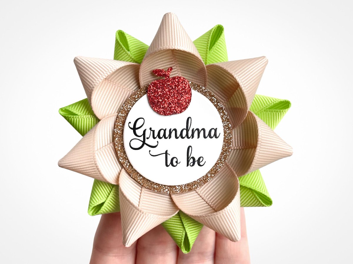 PPerceptions's tweet image. Green Apple Baby Shower Decorations Pin | Personalized Gift for New Grandma and Baby Shower Guests in Tan and Apple Green with Red Apple tuppu.net/e41f7dd #Etsyshop #events #handmadegifts #weddings #partyplanning #shopsmall #GreenAppleShower