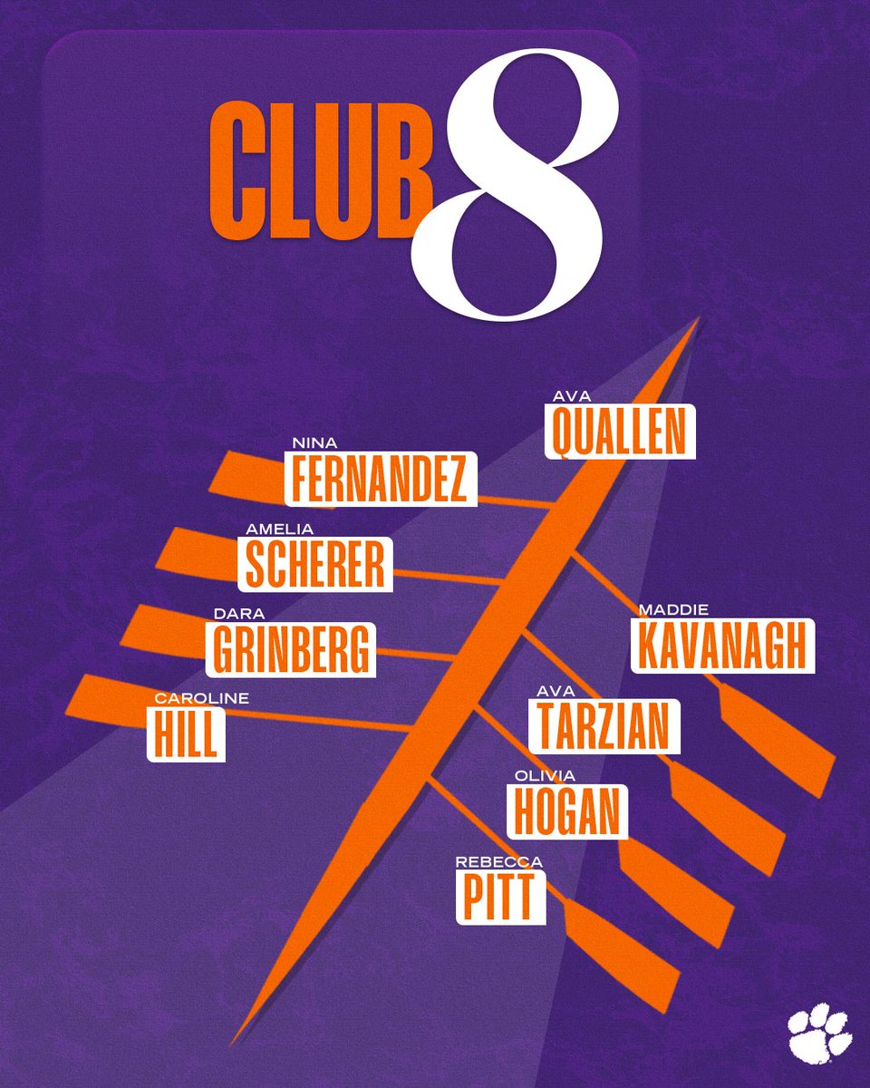 Clemson Rowing tweet media
