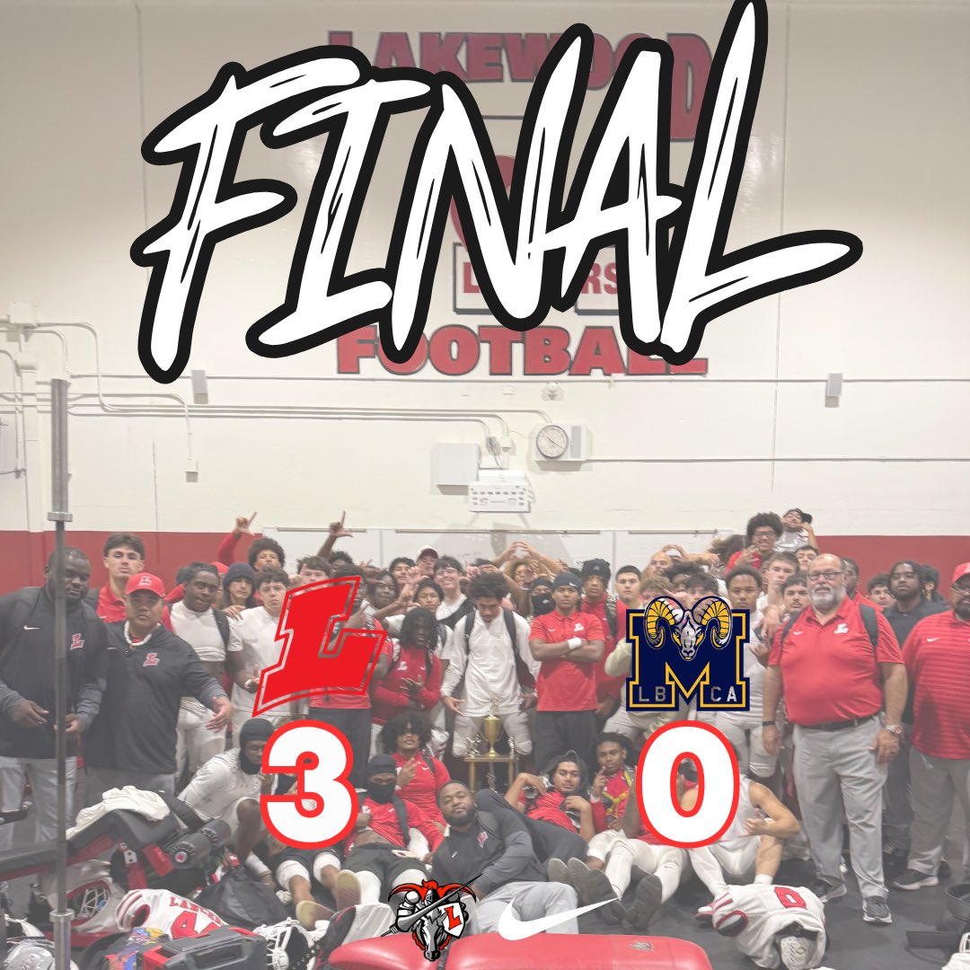 LAKEWOOD FOOTBALL tweet media