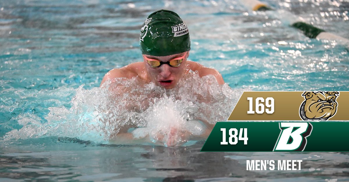 The Bearcat men's team rallied for a close win at Bryant today!

#ONEBinghamton #AESD
